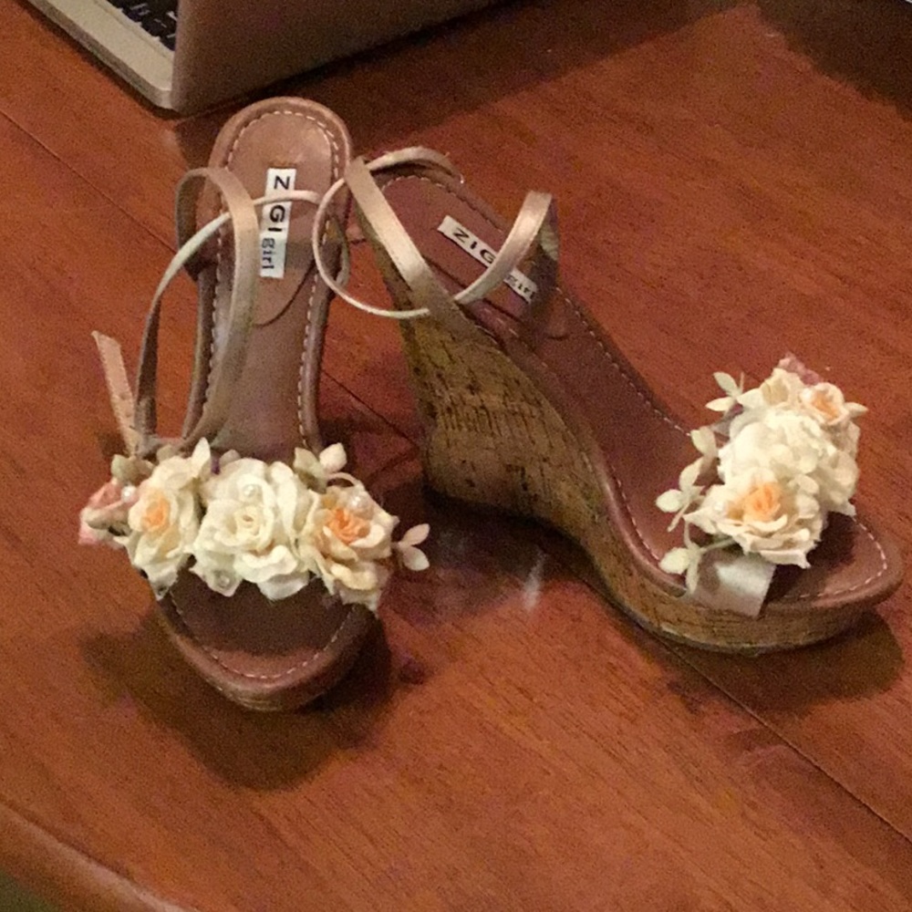 Wedge heel sandals